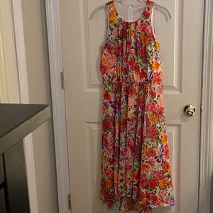 Dress Barn Floral Sleeveless Dress